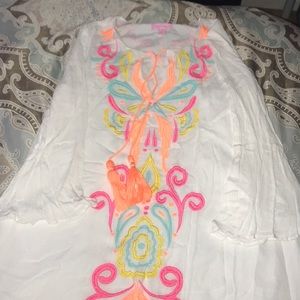 Lilly Pulitzer beach cover up size small